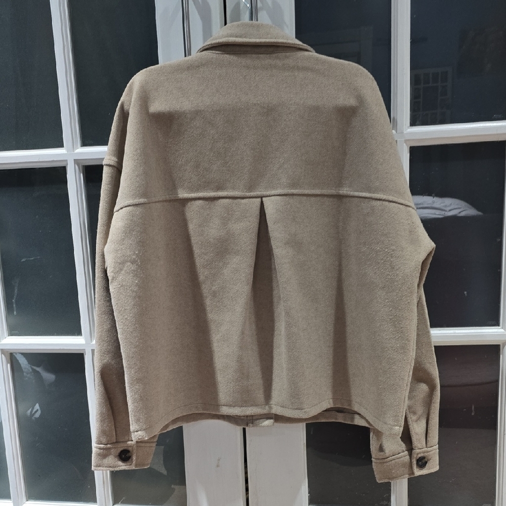 beachlunchlounge Light Tan Utility Shaket Sz Xl - Picture 4 of 11